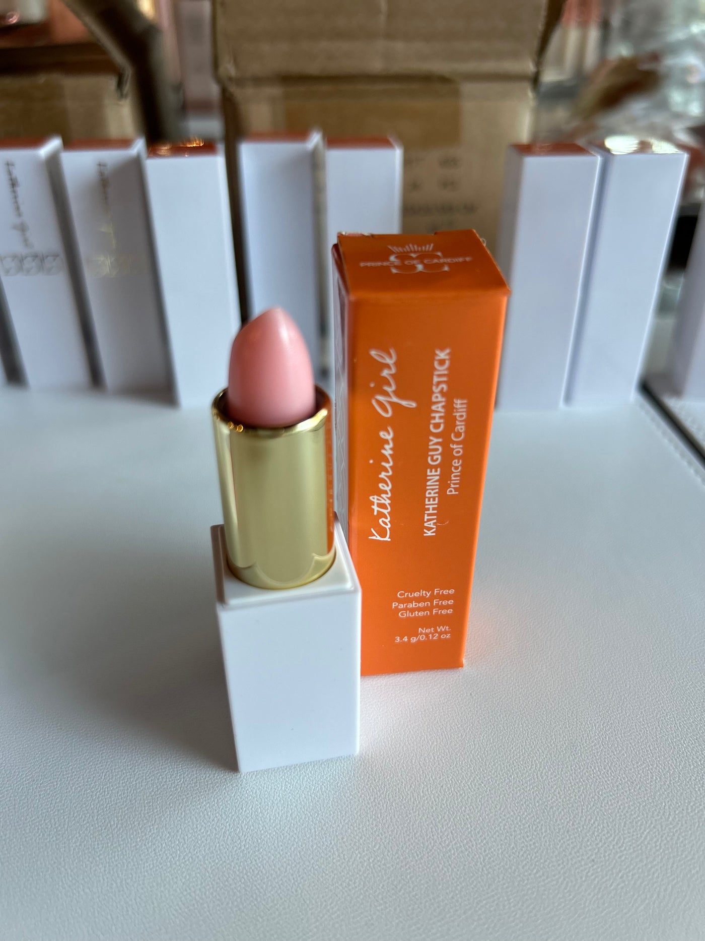 Katherine Guy Chapstick Prince of Cardiff